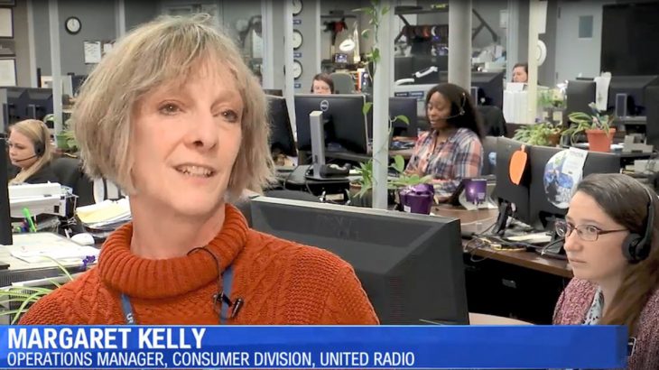 Margaret Kelley on the local news